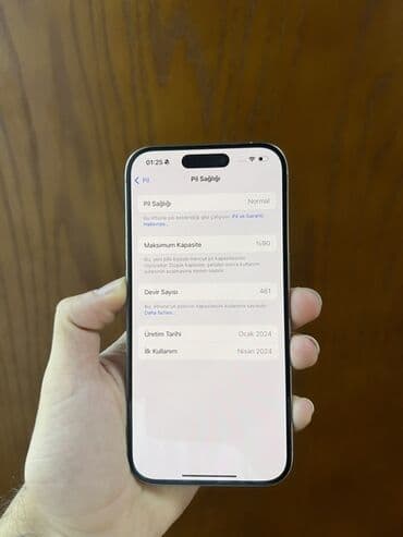 ipad mini 5 azerbaycan: IPhone 15 Pro, Gümüşü, Face ID — 3