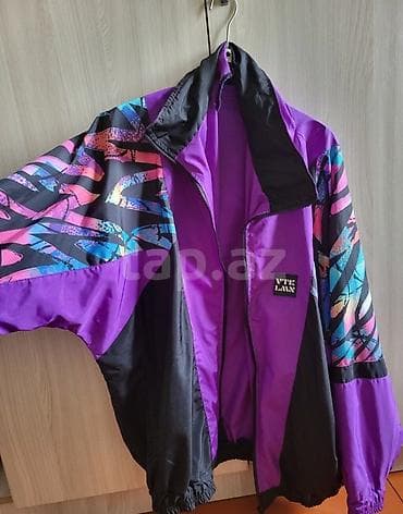 jordan jaket: Məhsul: Retro üslubda idman/jogger küləkkeş (windbreaker) jaket - — 1