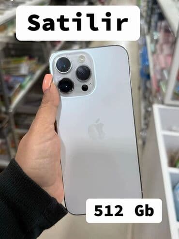 iphone 16 pro max almaq: IPhone 14 Pro Max, 512 GB, Ağ — 3