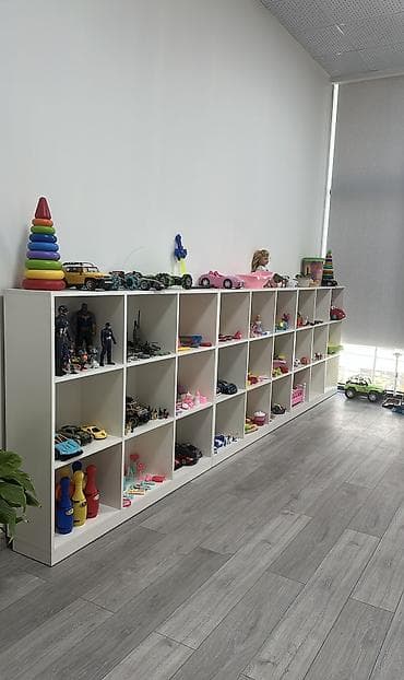 Uşaq otağı/oyuncaq otağı üçün çoxgözəl kubikli rəf sistemi Özel