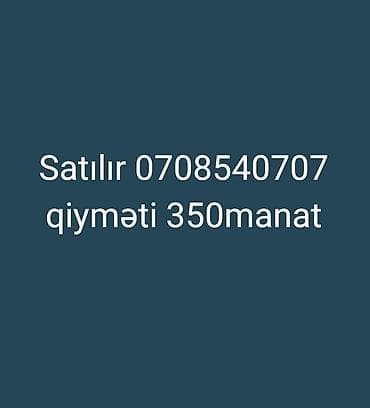зим 350: Nömurə satılır qiyməti 350manat 0708540707 — 1