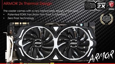 hard disk satilir: Videokart MSI GeForce GTX 1070, 8 GB — 6