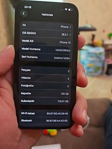 ipad mini 5 qiymet: IPhone 13, 128 GB, Yaşıl, Face ID — 3