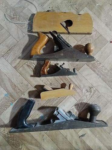 Дом и сад: Ağac emalı üçün əl rəndələri dəsti - 5 ədəd müxtəlif ölçü və tipdə — 1