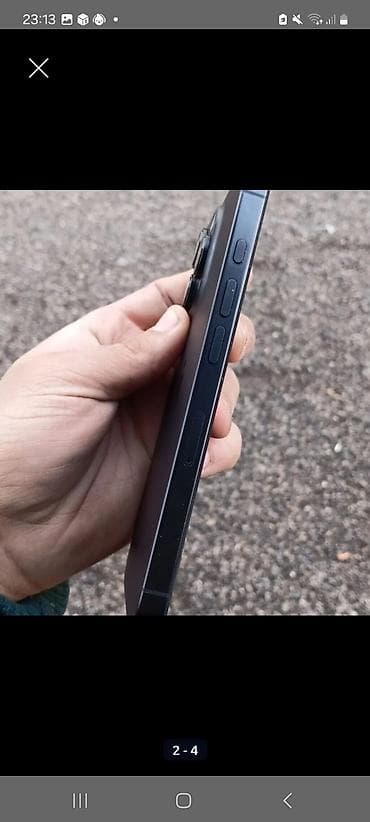 iphone 11 pro max sekilleri: IPhone 16 Pro, 128 GB, Black Titanium, Zəmanət — 3