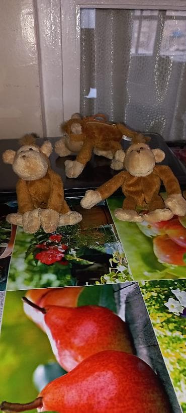 smart watch 7: Məhsul: Oyuncaq meymun brelok/aksesuar - Material: yumşaq plyuş - — 2