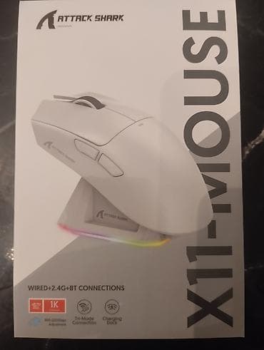 xtrike gk 908: Attack Shark X11 oyun siçanı - Üç rejimli qoşulma: USB kabelli — 3