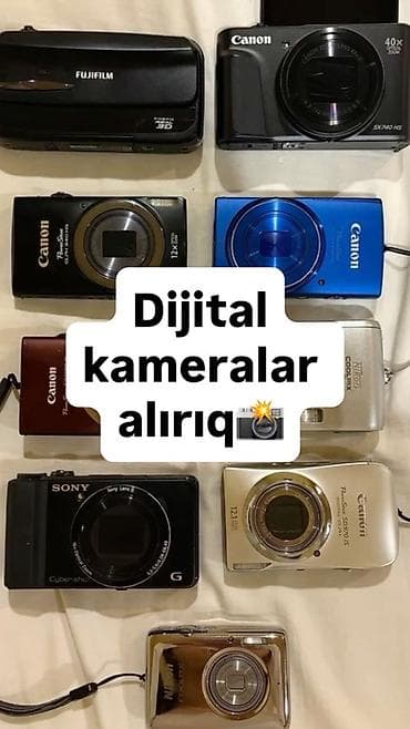 canon 5d mark: Dijital kameraların normal qiymətə alışı 📸 Hər növ kompakt dijital — 1