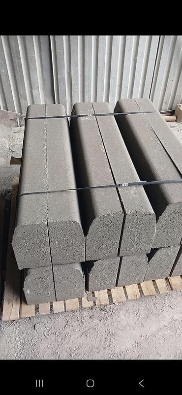 piy: Məhsul: Beton bordür daşları Təsvir: - Səki və yol kənarları üçün — 3