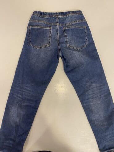 usaq ucun cins salvarlar: Cins şalvar, Uniseks, 9 - 10 yaş, Mango — 2