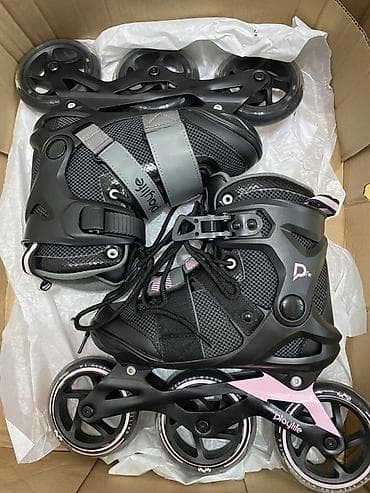 qara canta: Playlife inline konki dəsti - Brend: Playlife - Model: 3 təkərli — 1