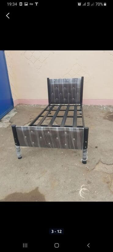 Çarpayılar: Yeni, Təknəfərlik çarpayı, Bazasız, Matras ilə, Siyirməsiz, Azərbaycan — 7