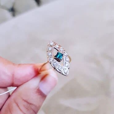 paxlava üzüklər: Toy, Üzük, Sarı qızıl, 585 Əyar — 2