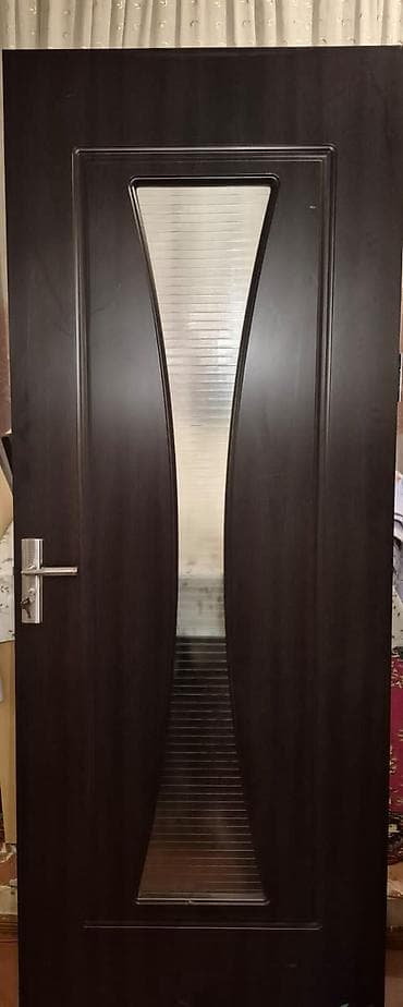 İşlənmiş Otaq qapısı 80x205 sm Zamok ilə, Zəmanətsiz, Ünvandan götürmə