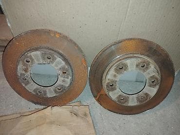 Cütlük ön əyləc diskləri - Material: tökmə dəmir - Tip