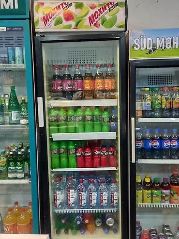 islənmis soyuducular: Soyuducu vitrin – “MOXITO FRESH” brendli, şüşə qapılı - Növ: ticarət — 1