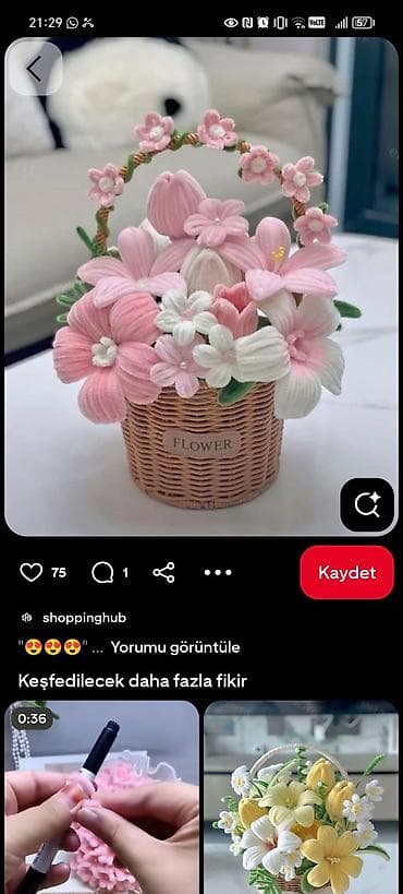 cam balkon sumqayit: Buketlər, səbətlər — 2