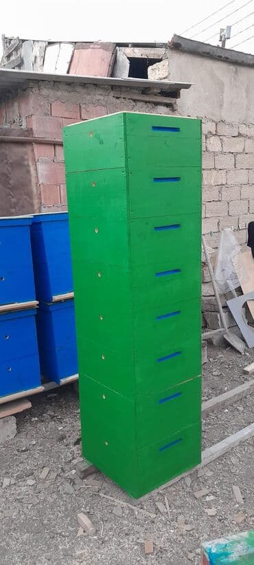 Toyuqlar: Arı pətəyi korpusları – çoxmərtəbəli, taxta konstruksiya - Material — 1