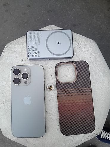 17 pro max planshet: IPhone 16 Pro, 128 ГБ, Серебристый, Беспроводная зарядка — 1