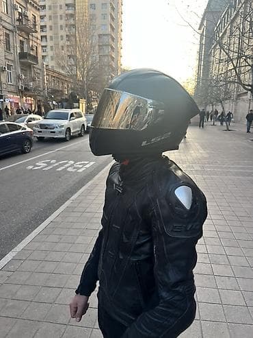 ses boqucu: LS2 tam üzlü motosiklet dəbilqəsi - Brend/model: LS2 full-face - — 1