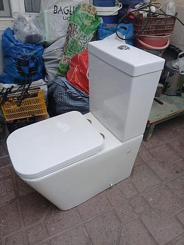 Сантехника: Kompakt unitaz – rezervuarla birlikdə satilir. Real alicilar elaqe — 3