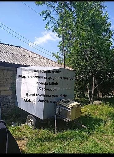 Qoşqu tipli daşınan xaladenik - Maşının arxasına qoşularaq istənilən
