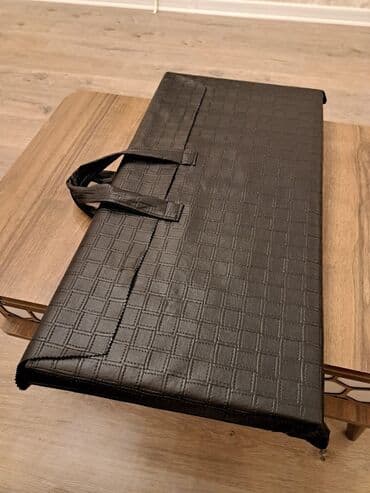 İdman formaları: Milli naxışlı nərd dəsti - Taxta korpuslu, ikiqat açılan nərd lövhəsi — 4