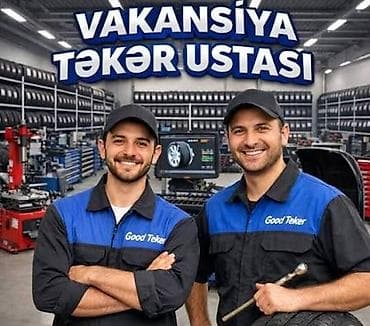 Təkər ustası teleb olunur