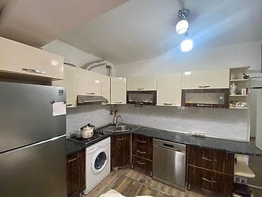 kuhna mebelleri: Mətbəx mebeli dəsti – künc yerləşimli, müasir dizayn - Üst modullar — 3