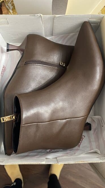 Tuflilər: Ölçü: 39, rəng - Qəhvəyi, Yeni — 3