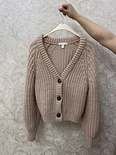 cins jaket: Qadın kardiqanı - Rəng: bej (neutrallı və çox kombinasiya olunan ton) — 1