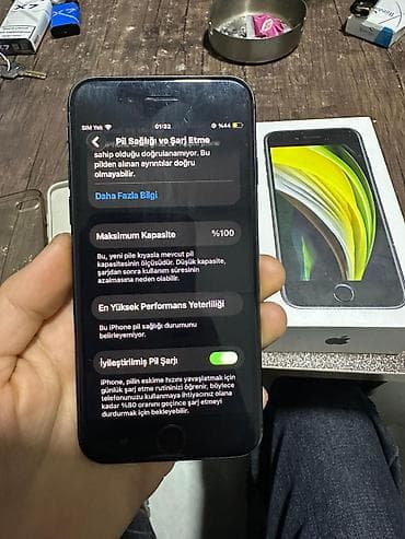 iphone 7 plus satilir: IPhone SE 2020, 128 GB, Qara, Zəmanət, Barmaq izi, Simsiz şarj — 10
