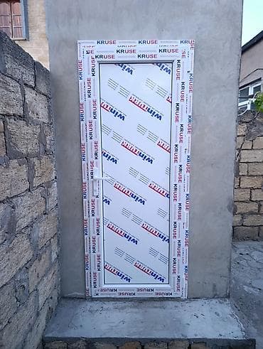 yeni il bəzəkləri: Yeni Plastik qapı Zamok ilə, Zəmanətli, Ödənişli quraşdırma, Ödənişli çatdırılma — 3