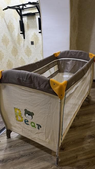 nefes alan ayi: Hauck “Fun for Kids” körpə üçün qatlanan maneyçik/uşaq beşiyi - — 2