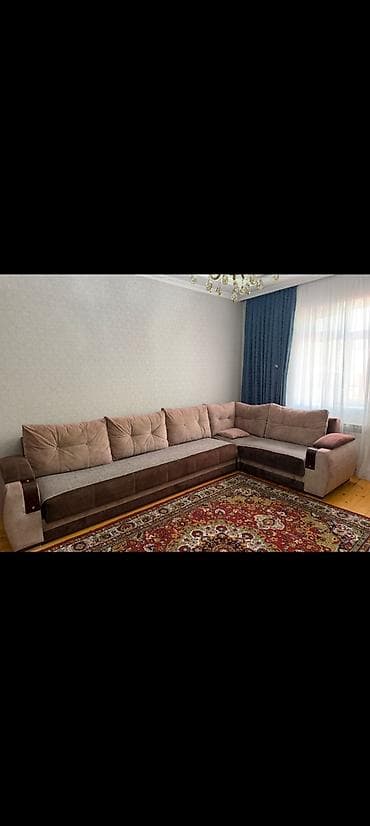 Угловой диван, Б/у, Раскладной, С подъемным механизмом, Нет доставки at lalafo.az Угловой диван, Б/у, Раскладной, С подъемным механизмом, Нет доставки