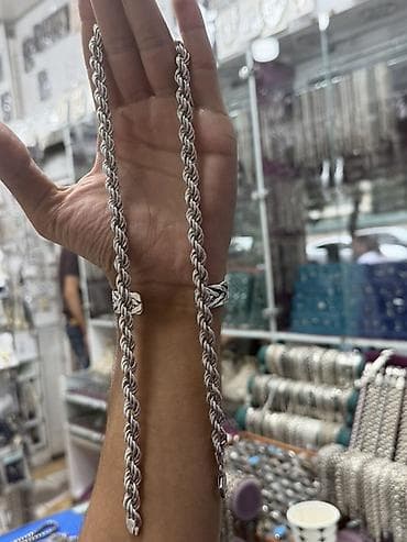 boyunbag: Boyunbağı, Gümüş, 37 g, Ünvandan götürmə — 1