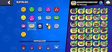son zeng dekoru: Brawl Stars hesabı – zəngin kostyum kataloqu və yüksək irəliləyiş — 7