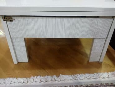 yigilib acilan stollar: Qonaq masası, İşlənmiş, Açılan, Laminat, Dördbucaq masa — 3