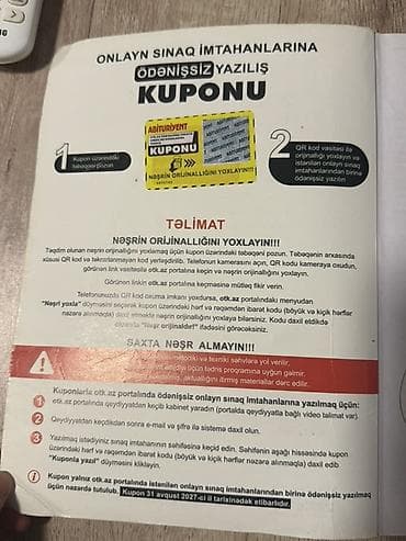 Dövlət İmtahan Mərkəzinin **Kimya 2025 Test Toplusu – II hissə** — 2