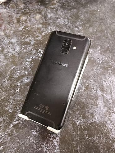 galaxy a54: Samsung Galaxy A6, 32 GB, rəng - Qara, Barmaq izi — 2