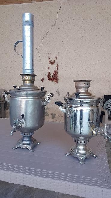 samovar sederek: NazaIki eded samavar tecili satilir, 7 litrlik 230 manat 5 litrlik 210 — 1