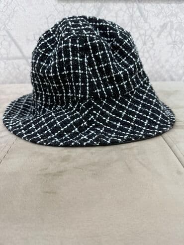 qara hicab: İkiüzlü (reversible) “bucket hat” papaq - Dizayn: Bir tərəfi qara — 3
