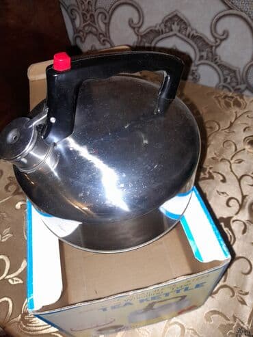 пластмассовый бак для воды купить: Новый, цвет - Серебристый, Чайник, Больше 3 л — 3