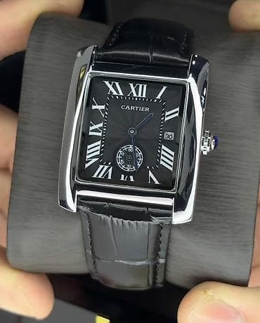 saatların satışı: Yeni, Qol saatı, Cartier, rəng - Qara — 1