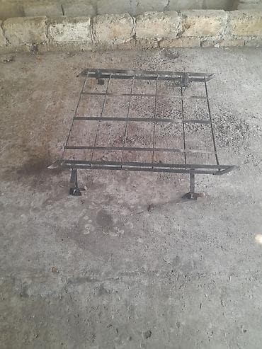 avtomobil aksesuarları: Metaldan hazırlanmış avtomobil dam səbəti (baqaj rəfi) - Material — 3