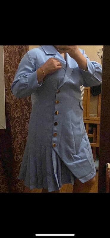 qadın ucun donlar: Qadın paltarları dəsti 1) Qırmızı dizayner üslubunda paltar - — 3