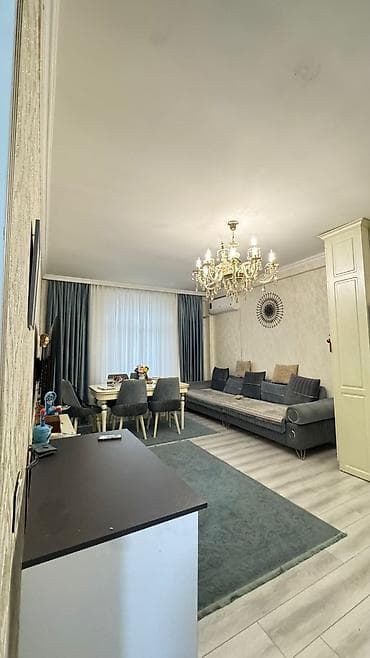 elcan mebel fabriki: 3 otaqlı tam mebel və işıqlandırma ilə təchiz olunmuş mənzil interyeri — 3