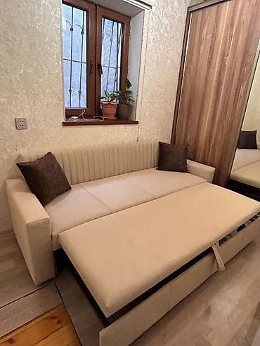 divan madera: Bej rəngli transformasiya olunan divan - Minimalist, müasir dizayn — 3