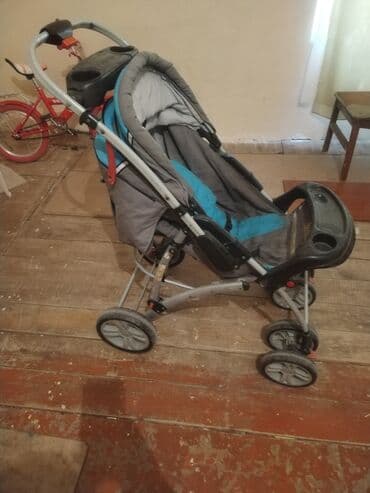 4 ayliq usaq: Klassik gəzinti arabası, İşlənmiş, Cins: Qız, Yaş: 1-6 ay — 3