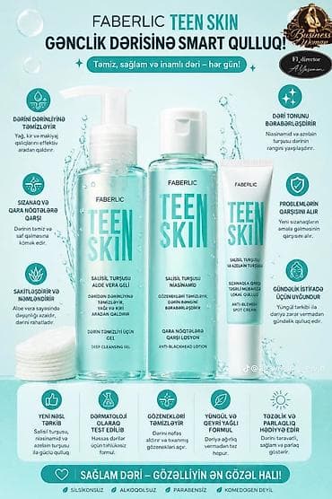 Kosmetik dəst, Faberlic, 3 məhsul